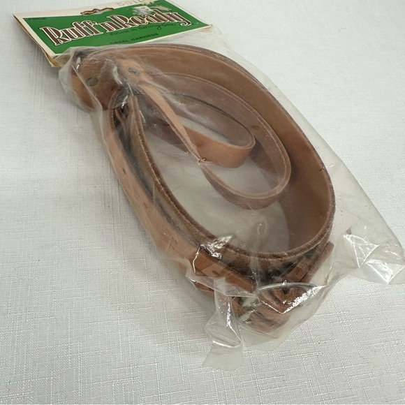 Vintage Ruff’ n Ready Leather Creel Harness New Sealed in Package - Picture 10 of 12